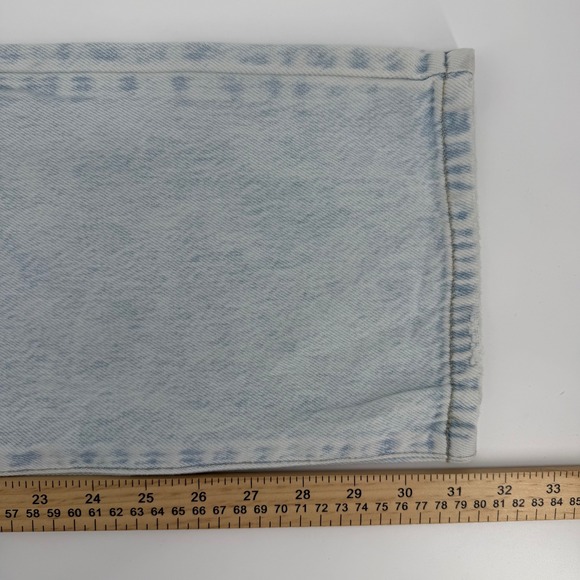 KanCan Jeans Womens 9/28 Light Wash Distressed High‎ Rise Straight Leg Denim - Picture 10 of 11